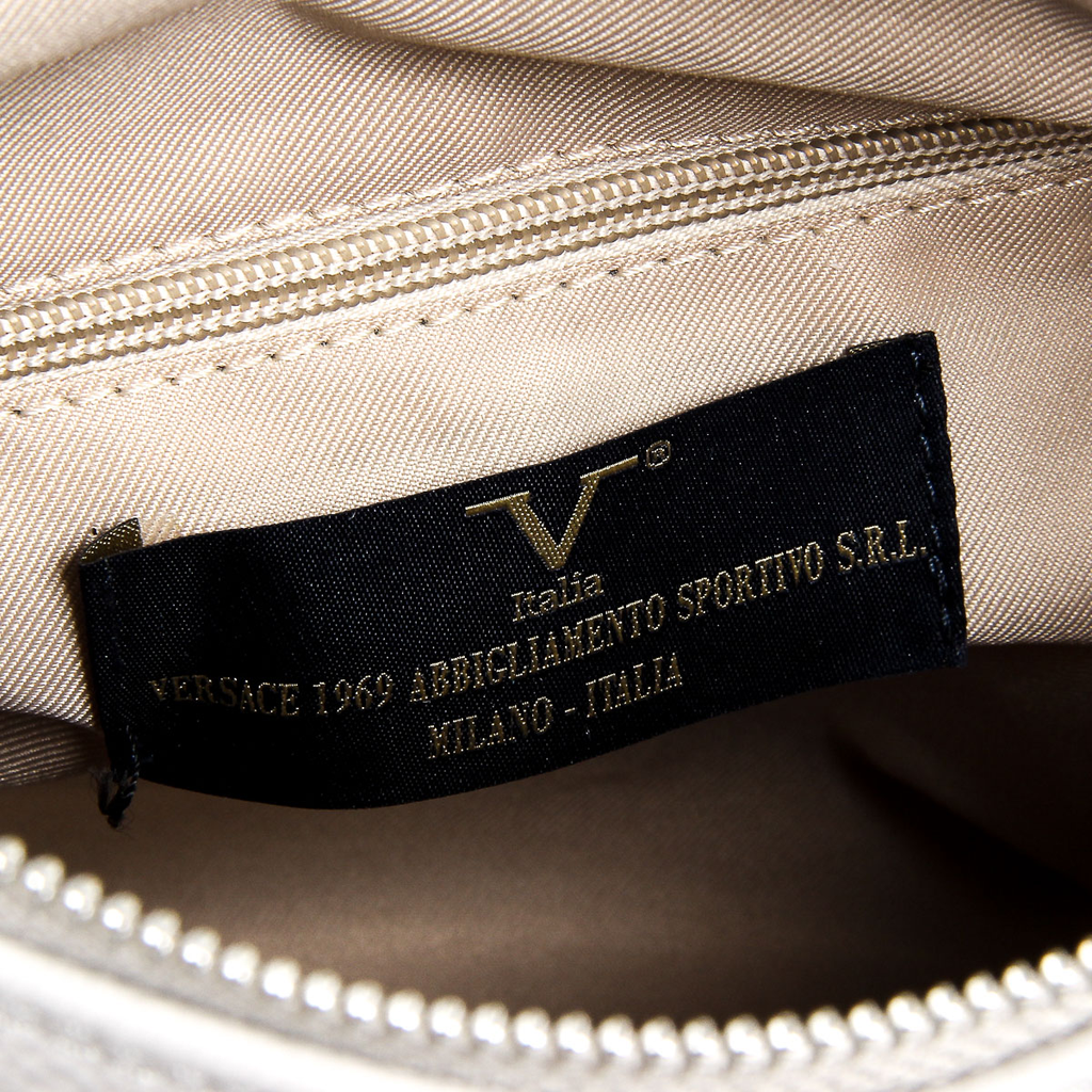 V 1969 Italia Borsa da donna grigio chiaro PORTO