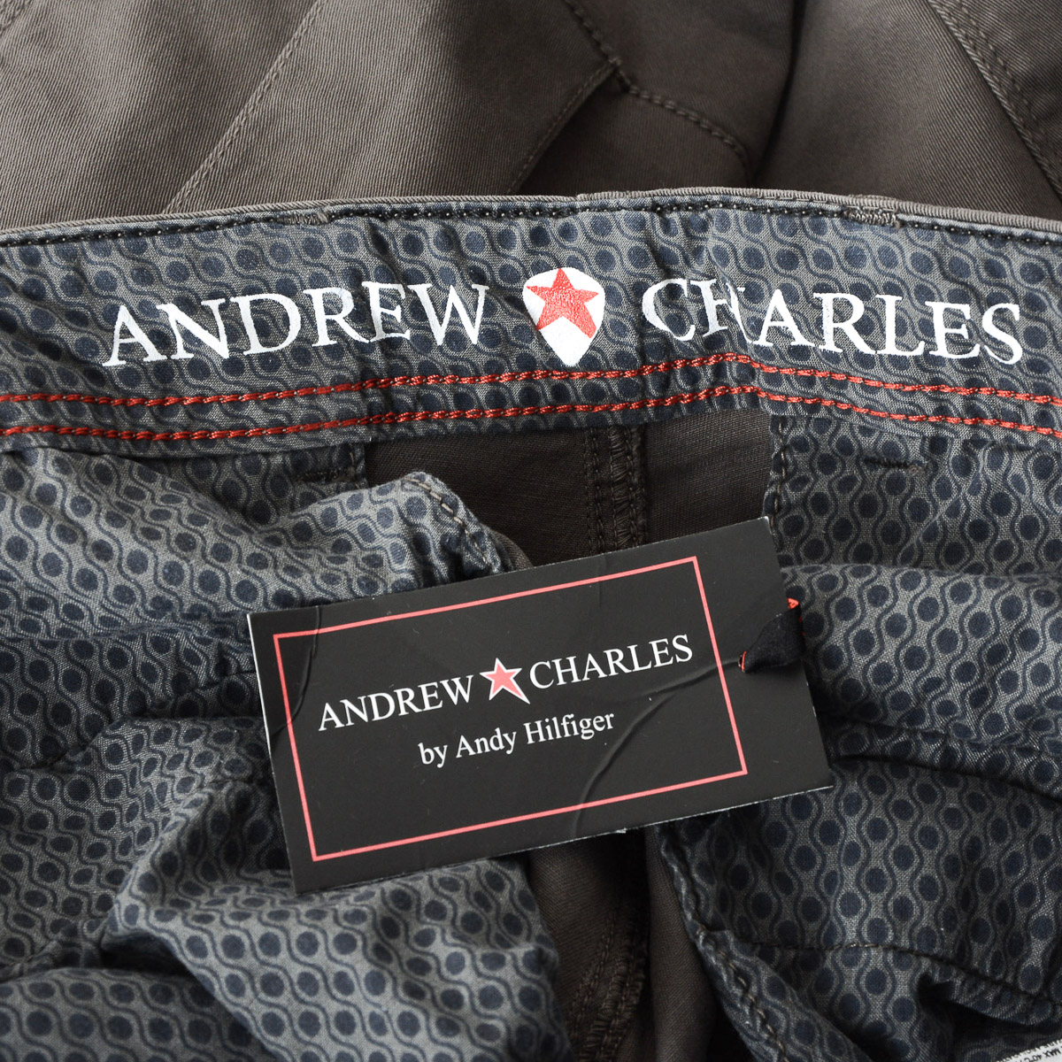 Pantaloncini da uomo Andrew Charles marroni JAKO