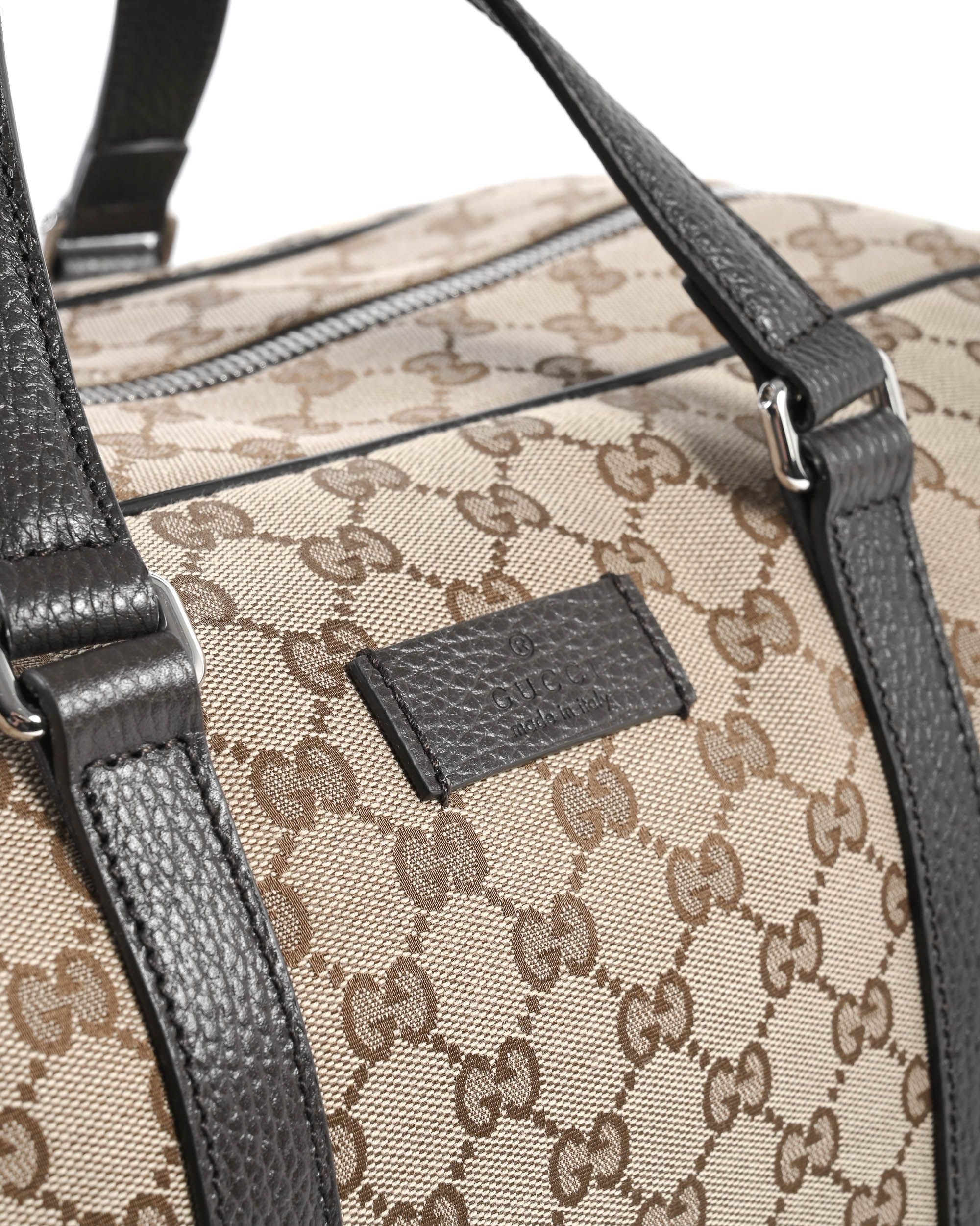 Borsa da viaggio Gucci GG originale in tela 449167 KY9KN 9886