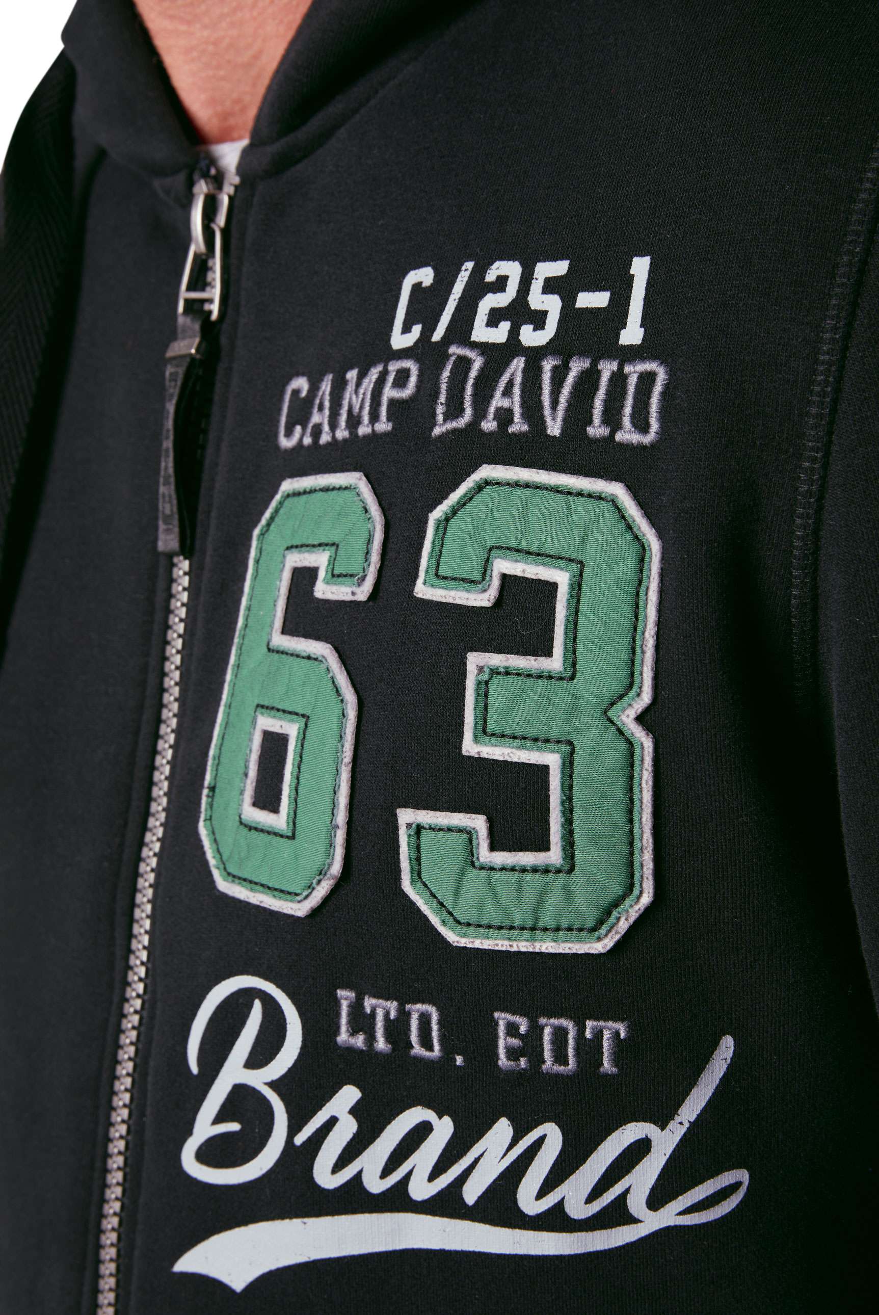 Giacca da uomo Camp David con cappuccio