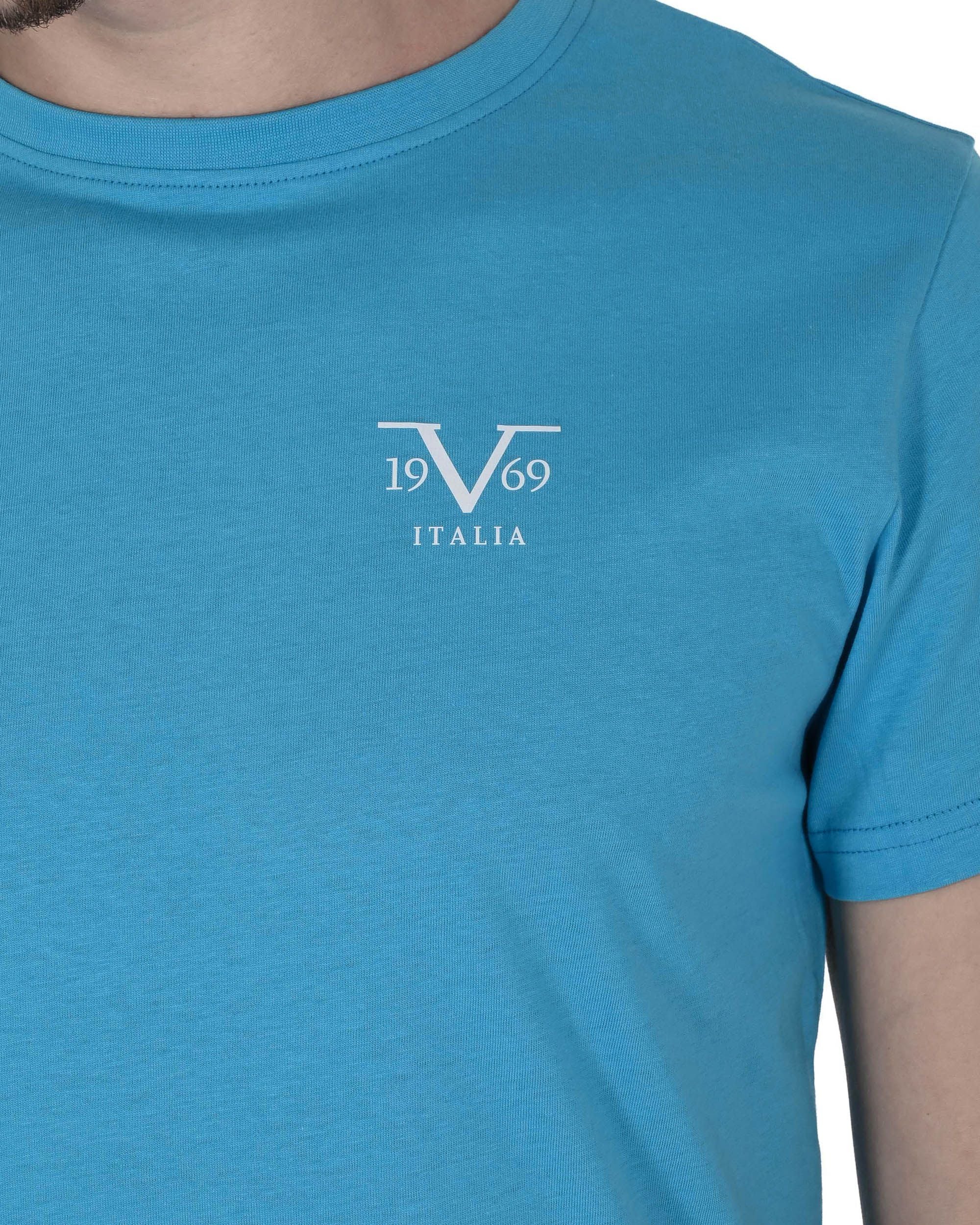19V69 Italia T-Shirt Uomo VSC1MTS01 AZZURRO
