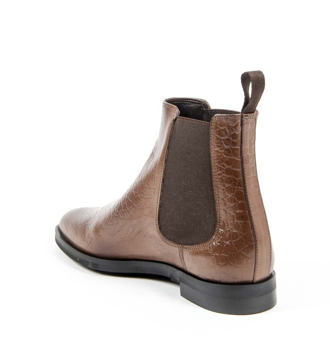 Stivaletto Donna V 1969 Italia B1578 COCCO CUOIO