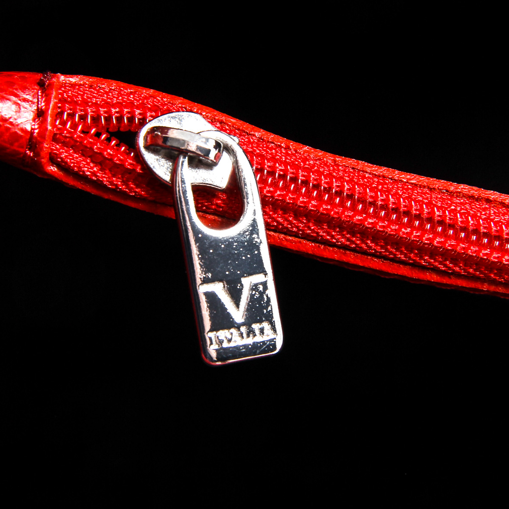 Borsa da donna V 1969 Italia V013-S PALMELLATO ROSSO