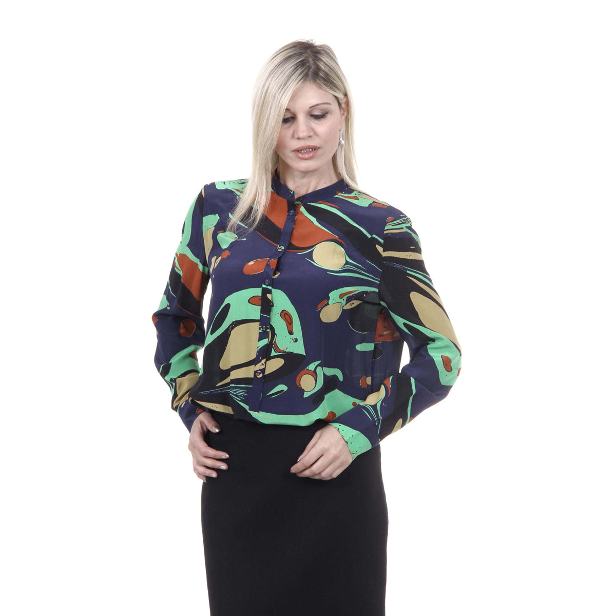 Camicia da donna Bottega Veneta 390997 VZKH0 4159