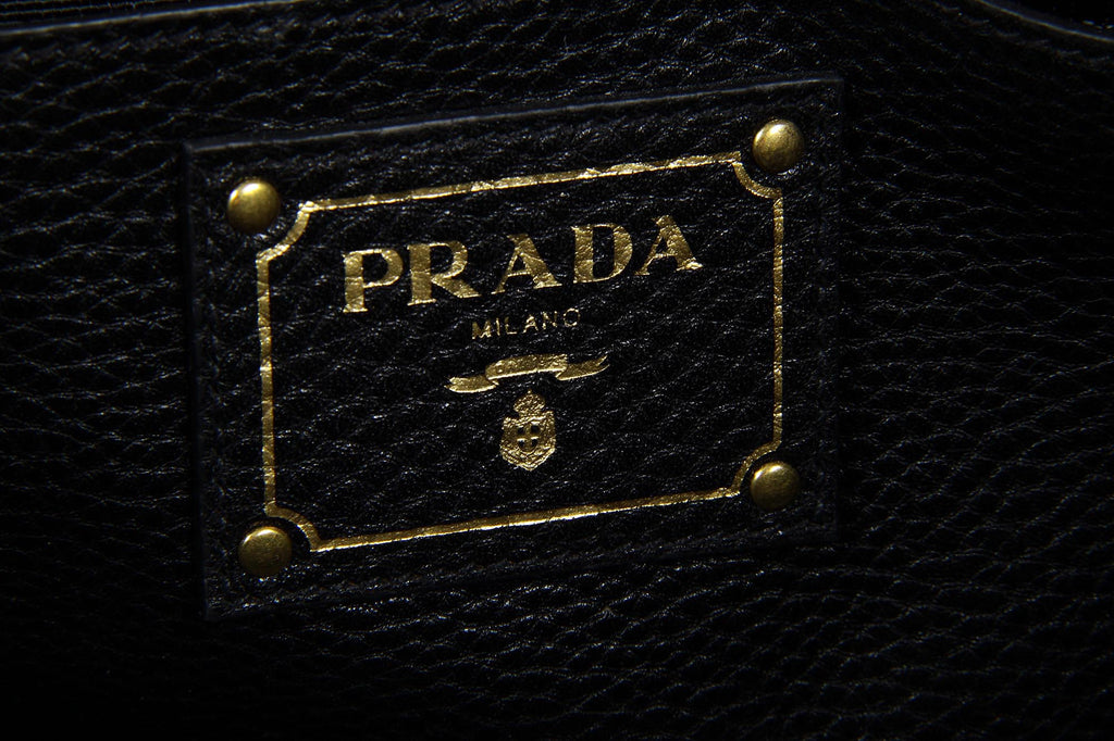 Borsa shopping Prada BN2794 Nero Vitello Daino