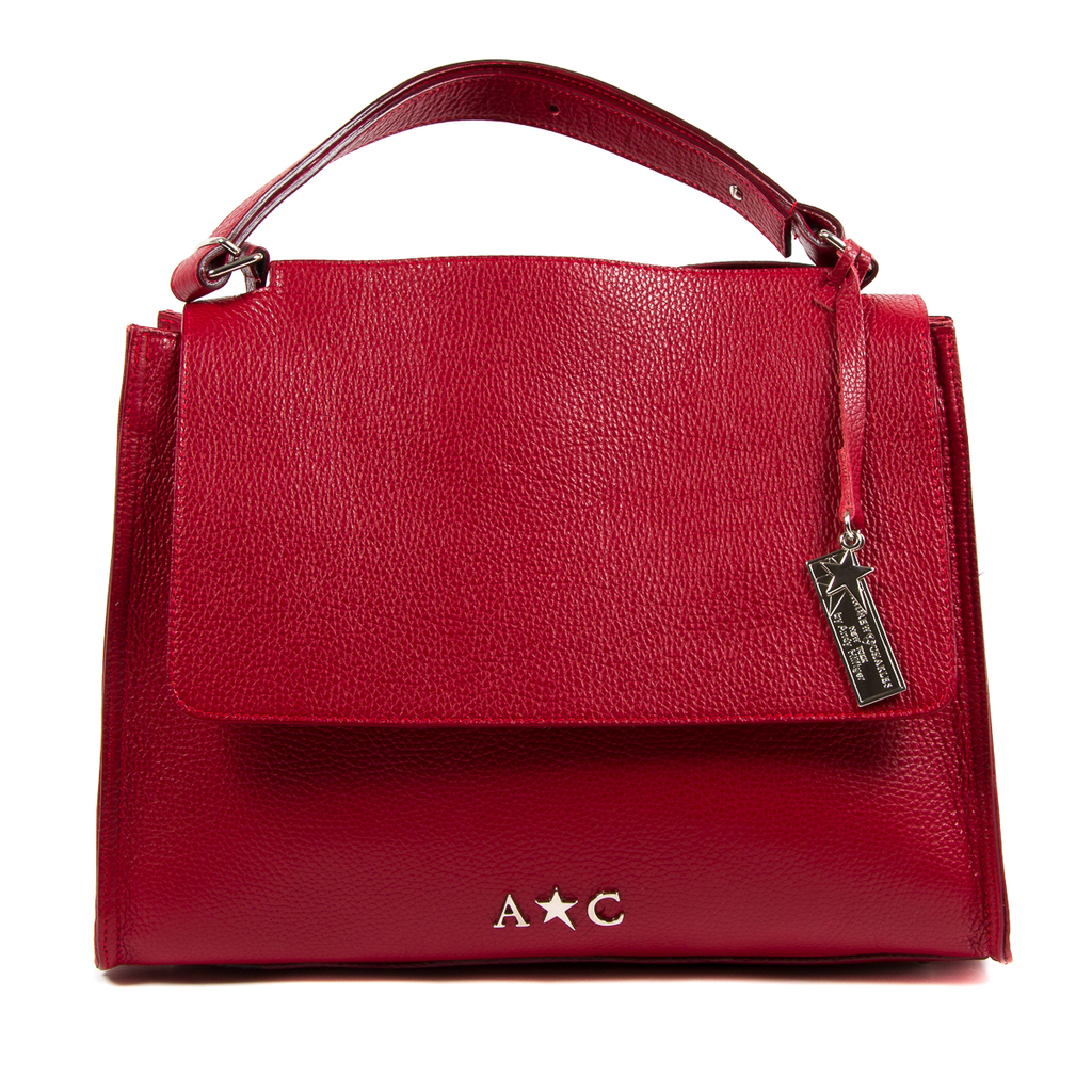 Andrew Charles Borsa da donna rossa GIADA