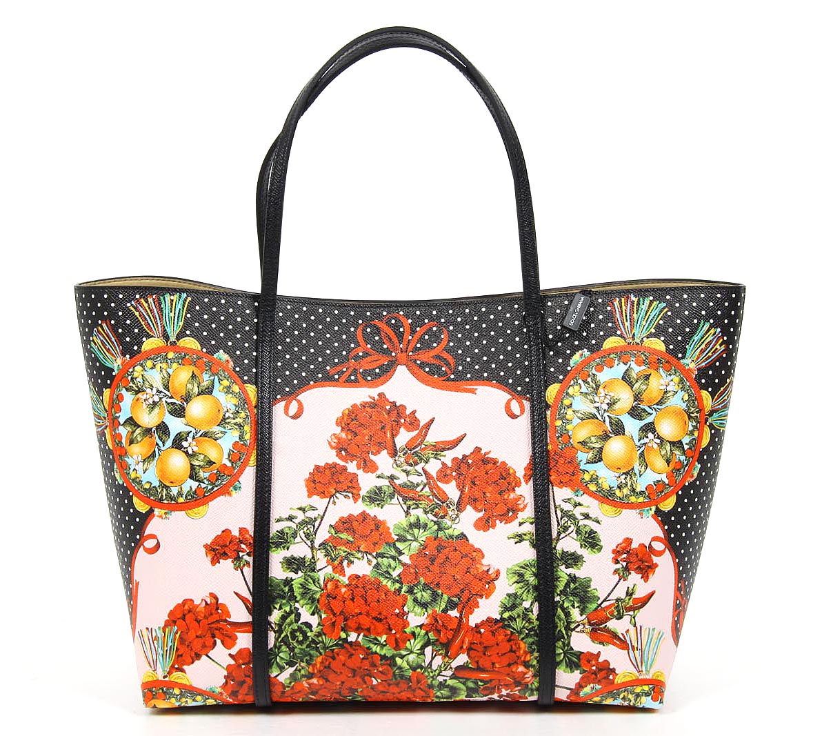 Borsa shopping Dolce & Gabbana St. Dauphine Maoliche BB6020 AP123 8R837