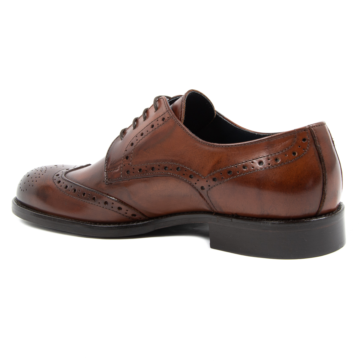 V 1969 Italia Scarpa Brogue da Uomo Marrone VERNON