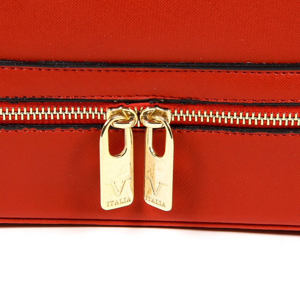 V 1969 Italia Zaino da donna rosso STEFY
