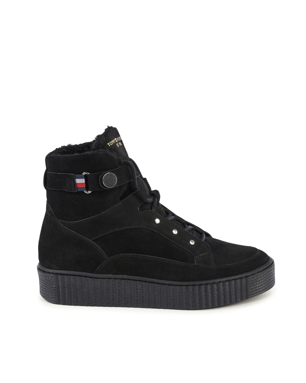 Tommy Hilfiger Stivali da donna NERO FW0FW06798BDS