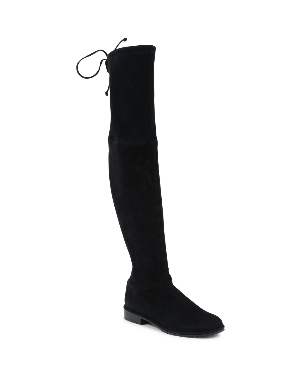 Stuart Weitzman Stivali alti da donna neri LOWLAND