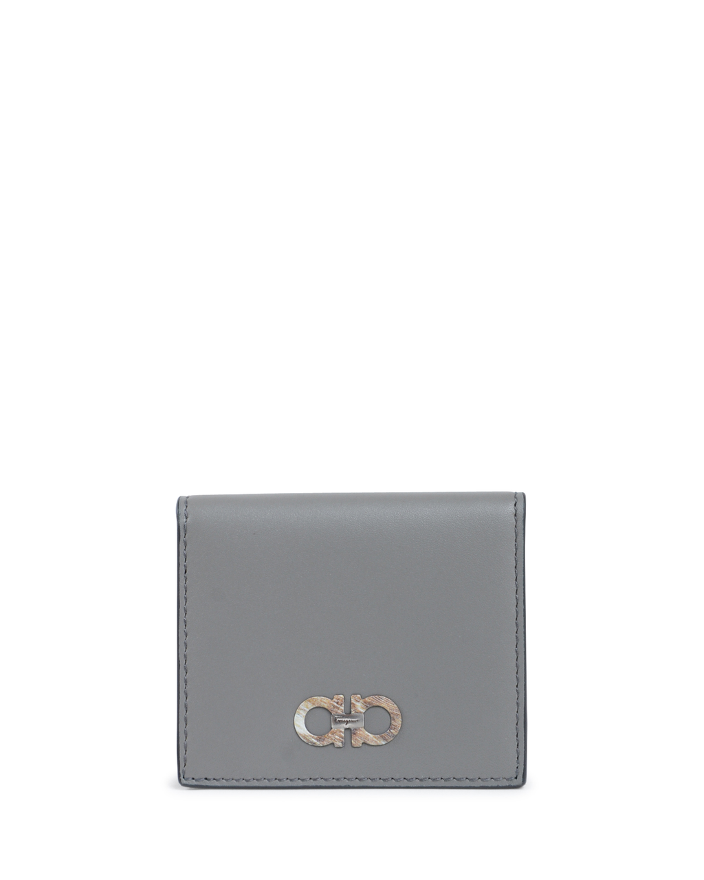 Salvatore Ferragamo Portamonete Uomo Grigio 66A155 690019
