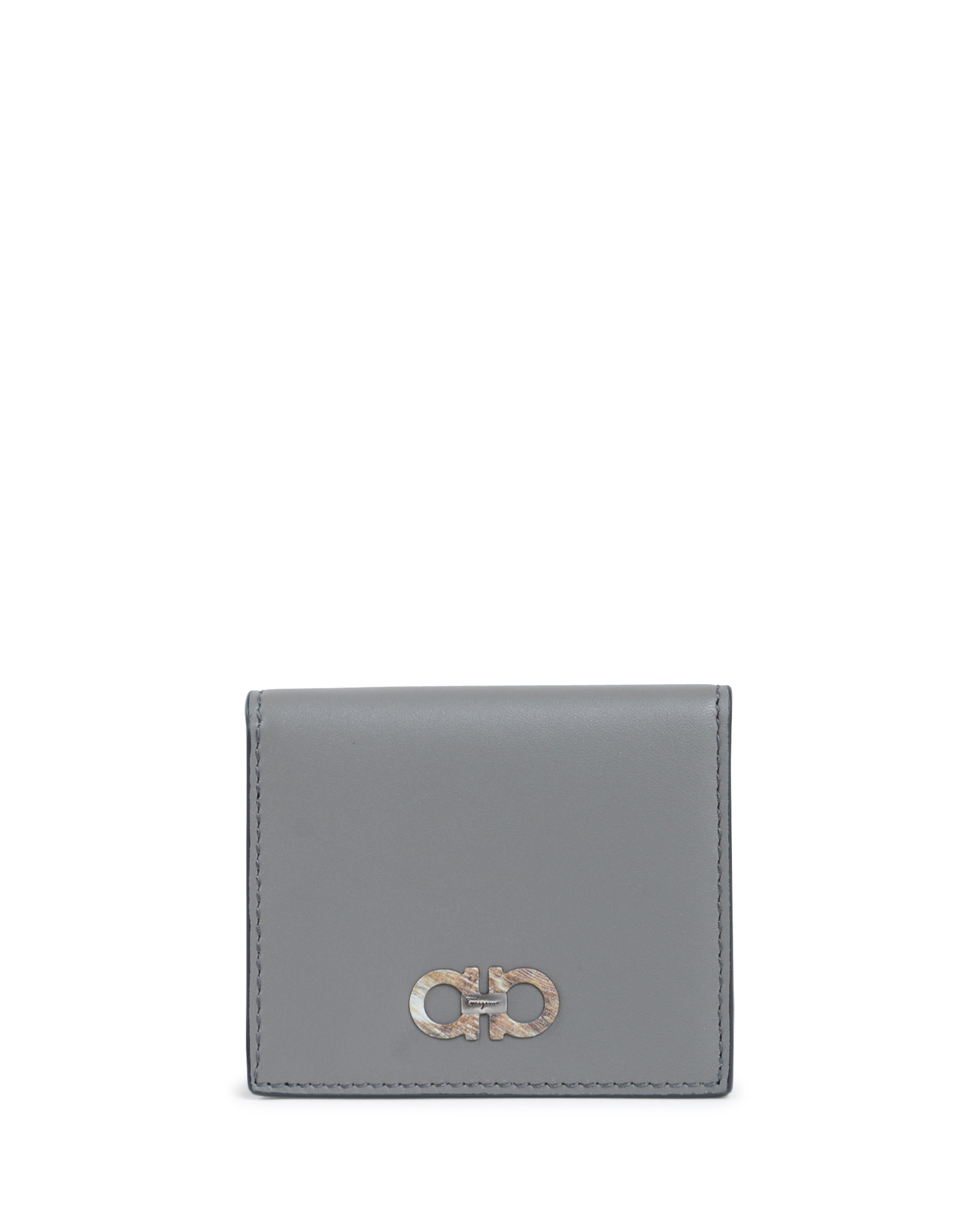 Salvatore Ferragamo Portamonete Uomo Grigio 66A155 690019