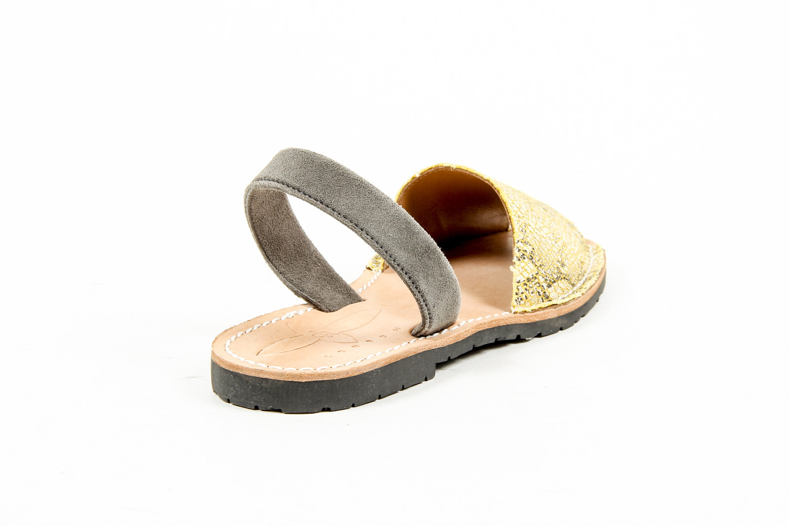 Del Rio London Sandalo basso da donna in cotone effetto serpente 14SS10902