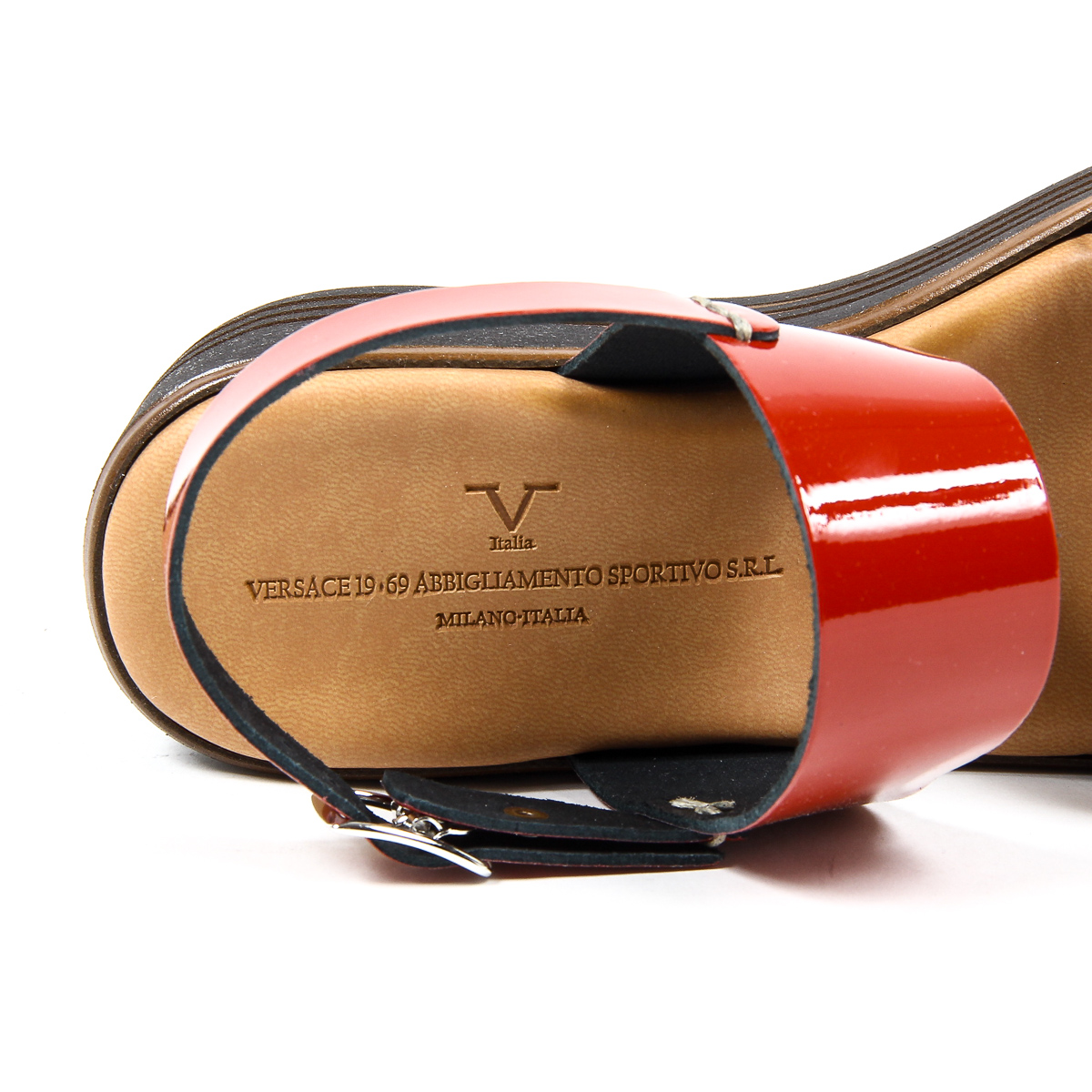 Sandalo flatform da donna V 1969 Italia