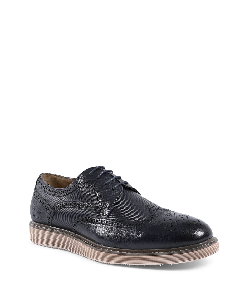 19V69 Italia Scarpe stringate da uomo blu scuro YO F1605-016 NAVY