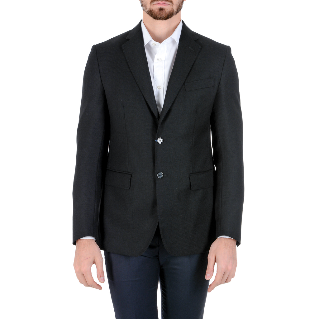 Giacca da uomo Luciano Di Martina a maniche lunghe blu scuro