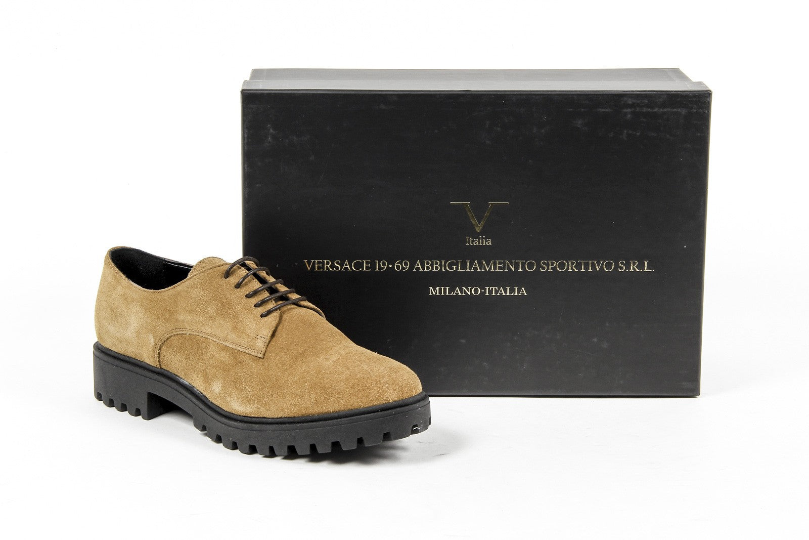 Scarpa stringata da donna V 1969 Italia C01 CAMOSCIO CUOIO