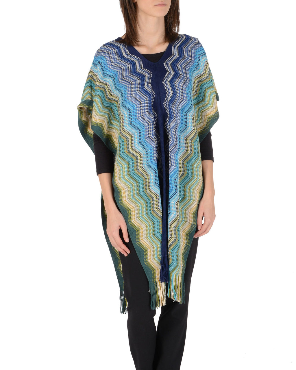 Missoni Donna Poncho Multicolore POB6WMD68060003
