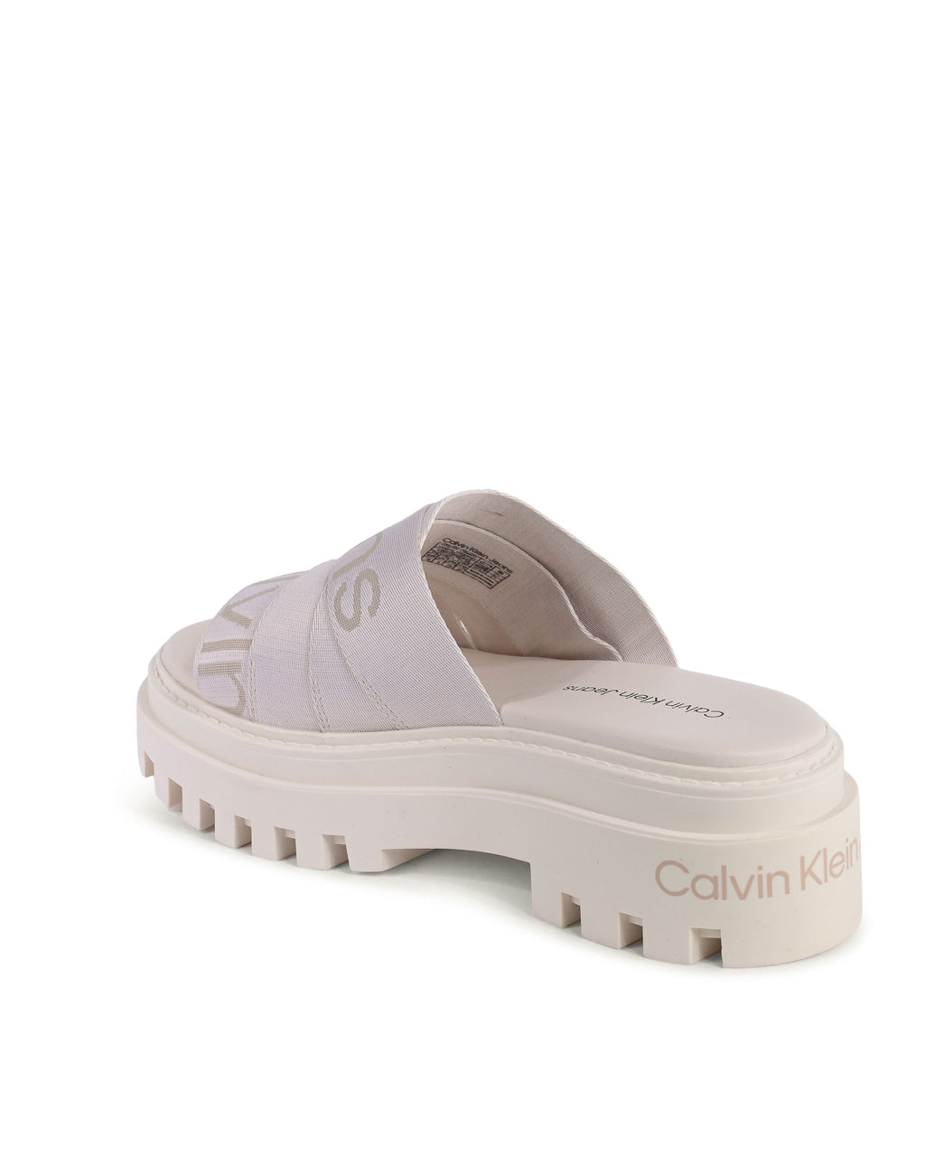 Calvin Klein Zeppa da donna bianca YW0YW00949YBH