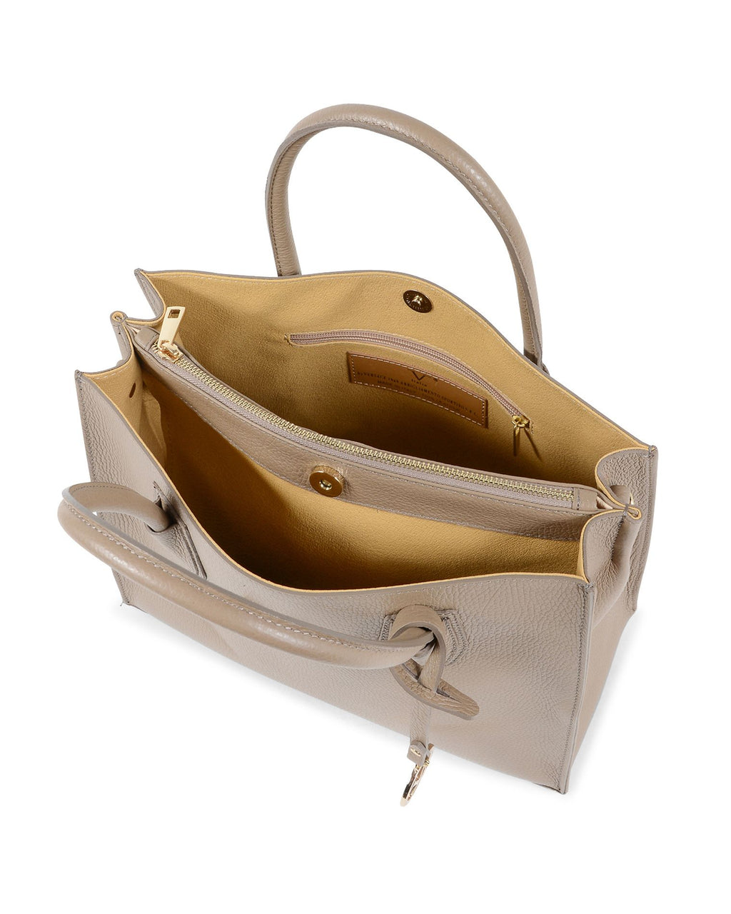 V Italia Borsa a tracolla da donna Taupe BE10275 52 DOLLARO TAUPE