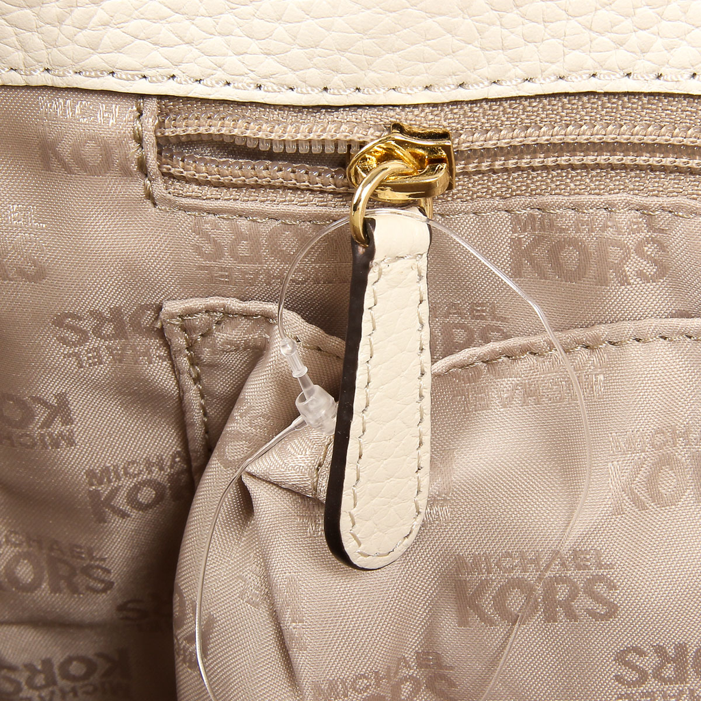 Borsa a mano da donna Michael Kors VANNA 35T7GV3S3L ECRU
