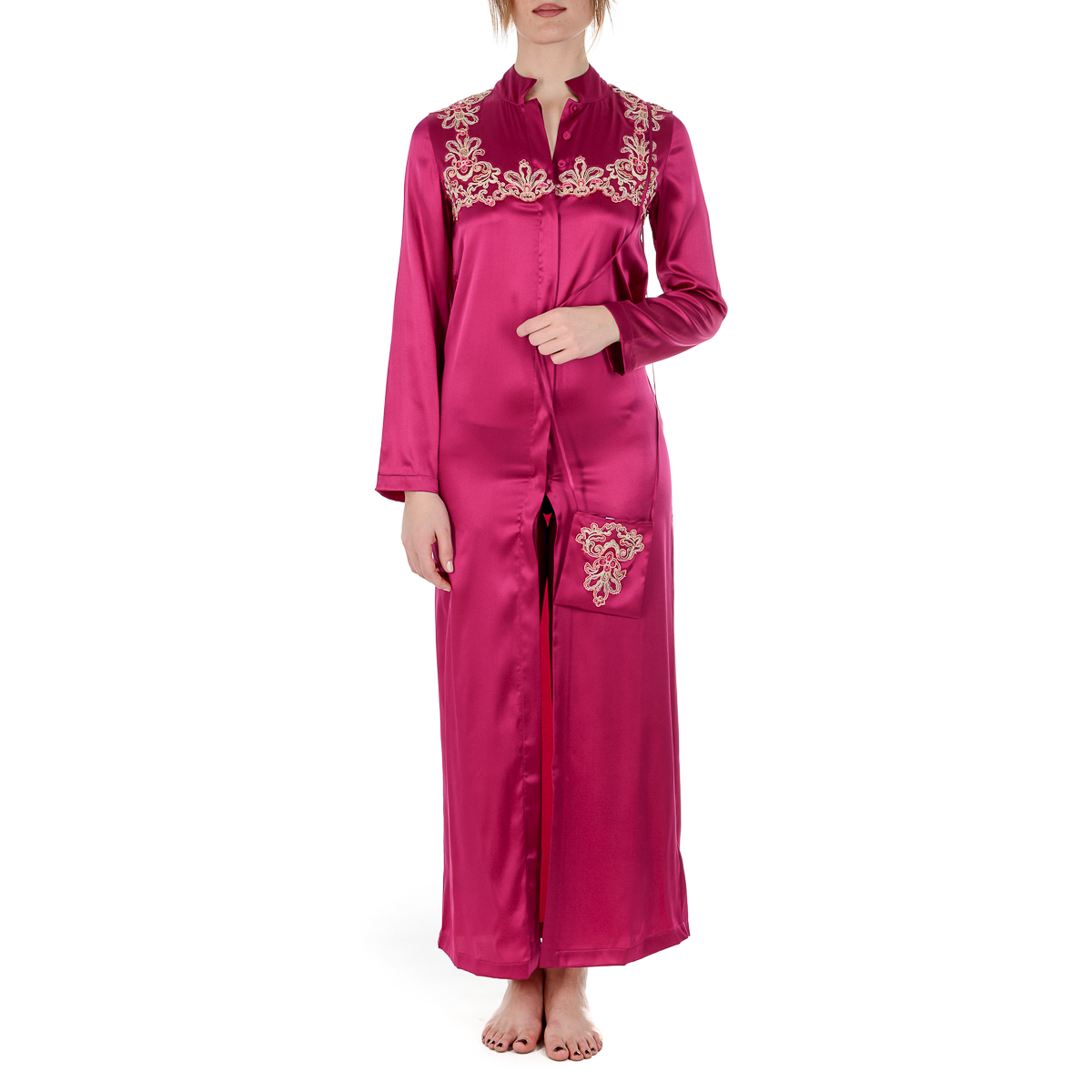 La Perla Top Vestaglia Donna Fuxia