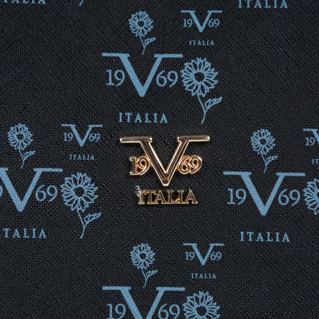 19V69 Italia Borsa da donna Multicolore 8VXW19694717 NERO AZZURRO