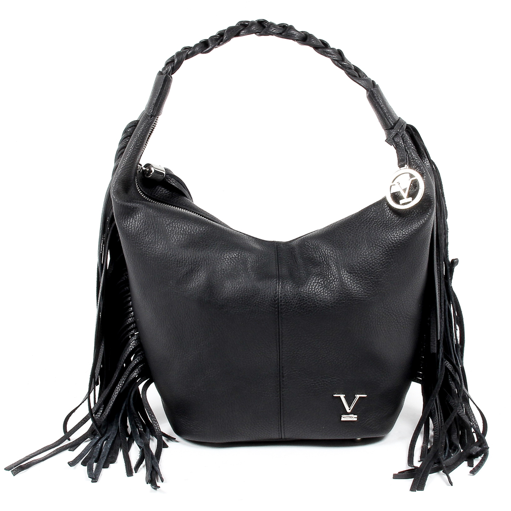 V 1969 Italia Borsa da donna nera OSLO