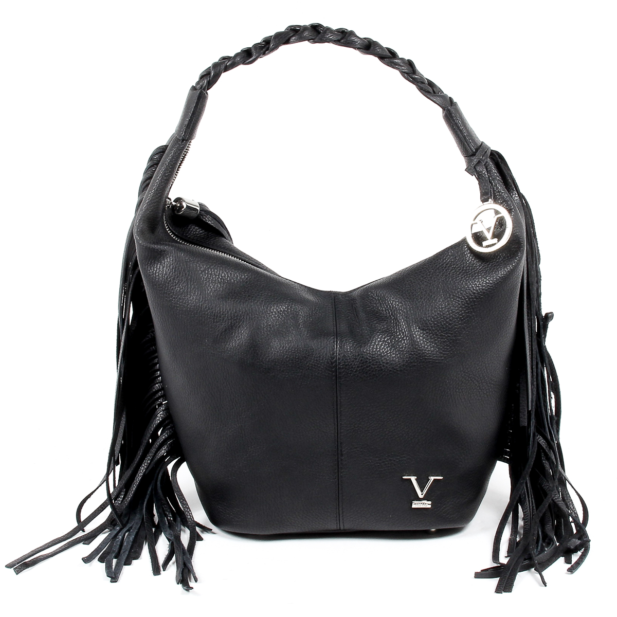 V 1969 Italia Borsa da donna nera OSLO