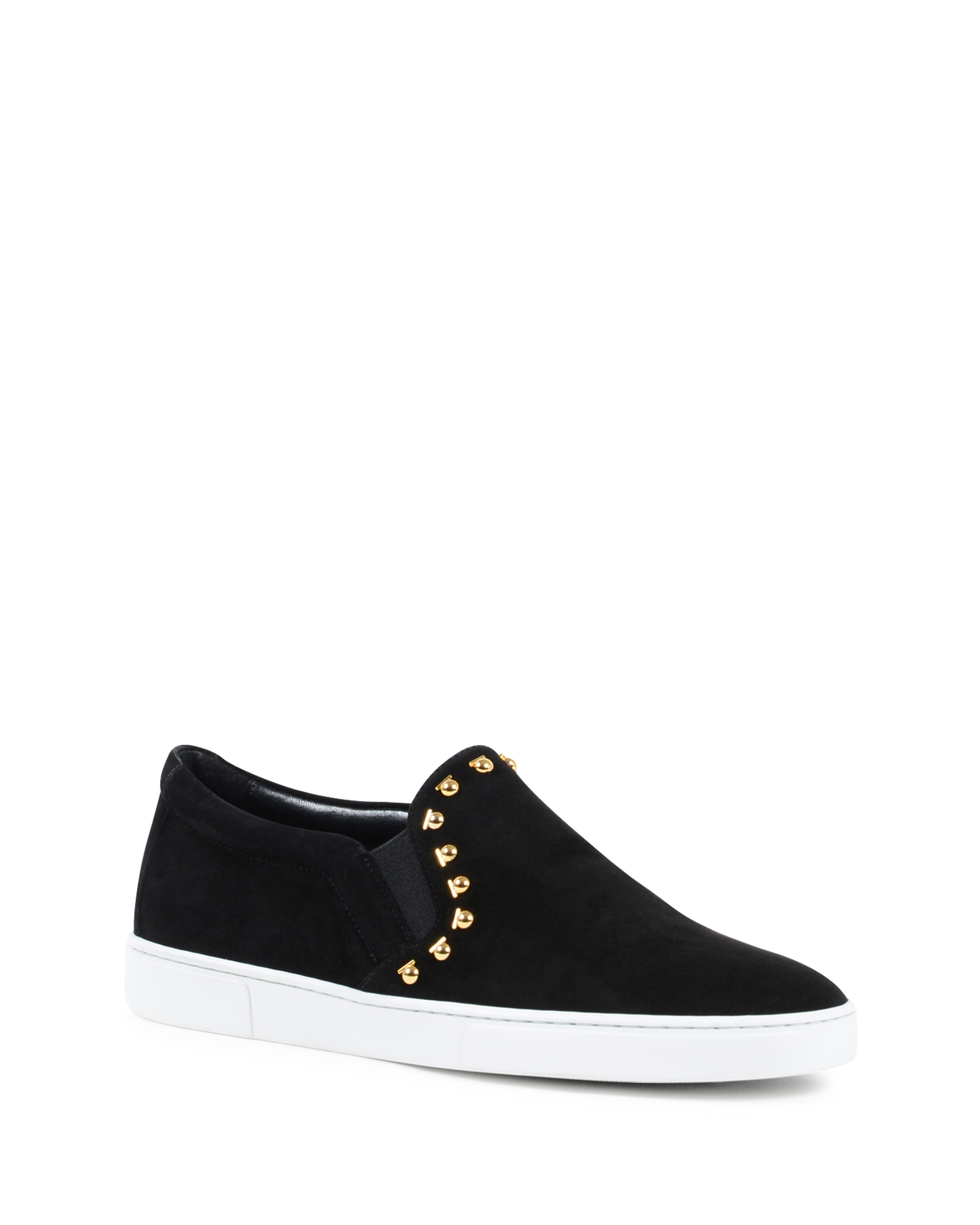 Salvatore Ferragamo Womens Slip On Sneaker Nero SPARGI