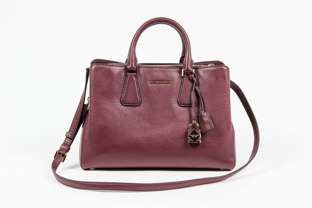 Borsa a mano grande in pelle Camille da donna di Michael Kors