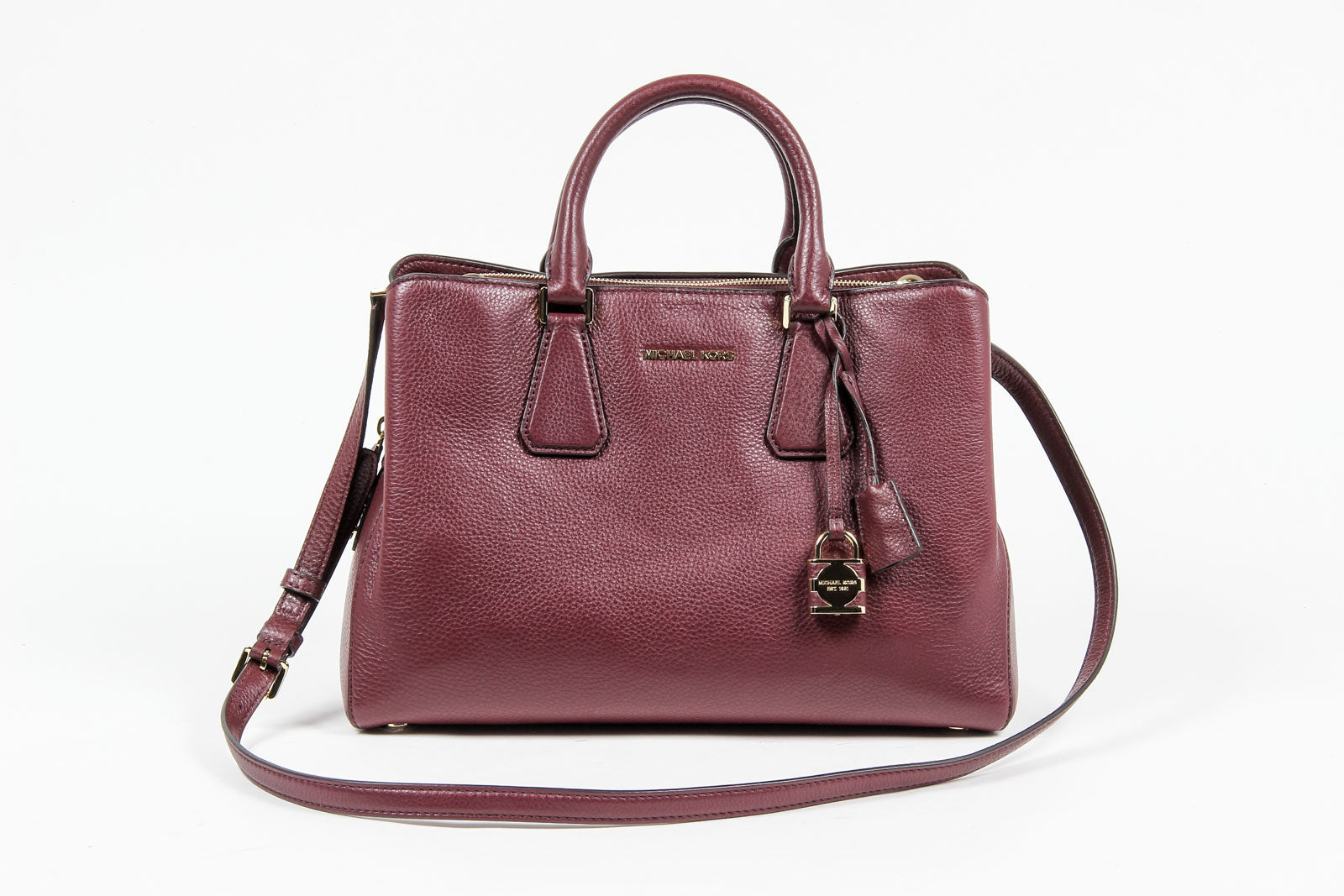 Borsa a mano grande in pelle Camille da donna di Michael Kors