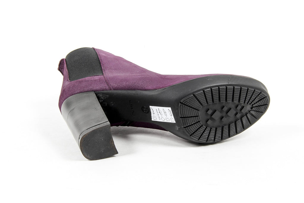 Stivaletto Donna V 1969 Italia C22 CAMOSCIO VIOLA