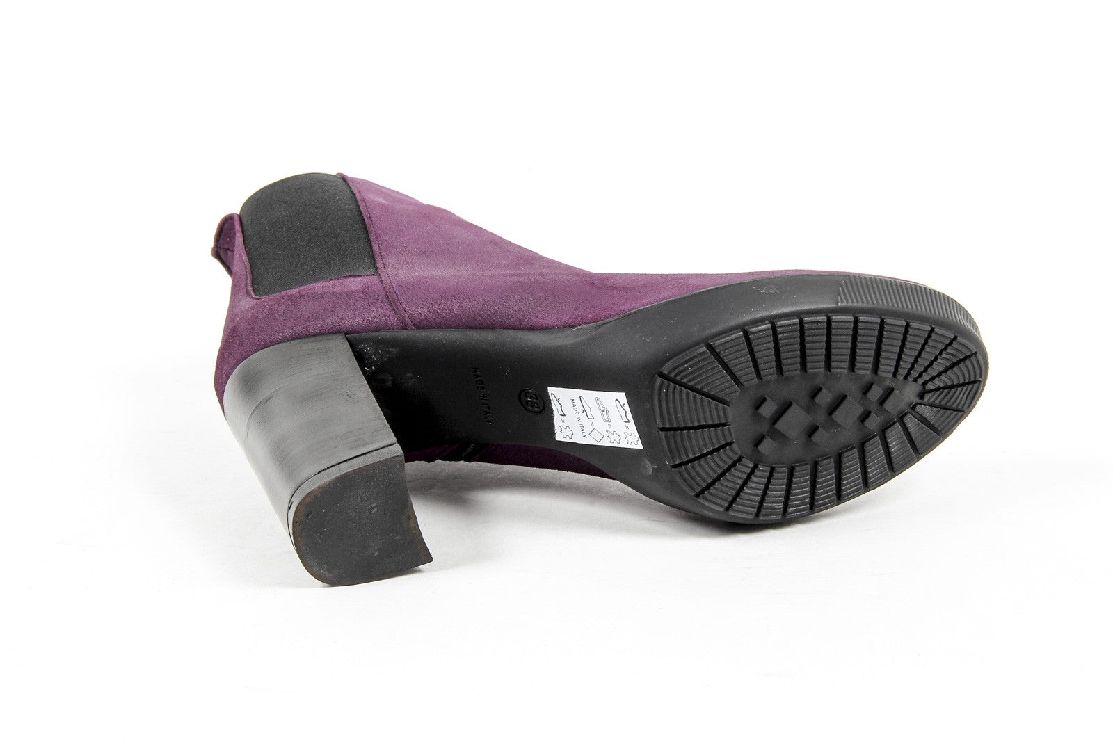 Stivaletto Donna V 1969 Italia C22 CAMOSCIO VIOLA