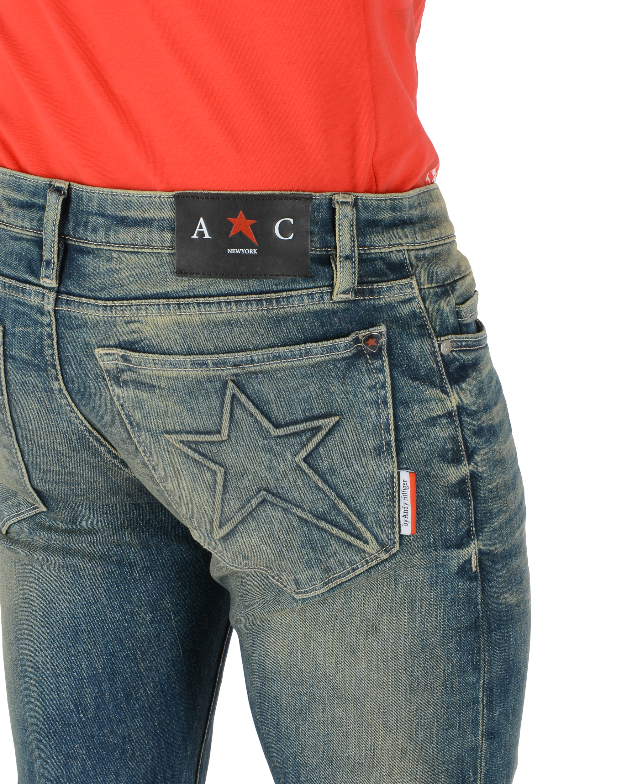 Jeans da uomo Andrew Charles Slim Fit AN80 THOMAS