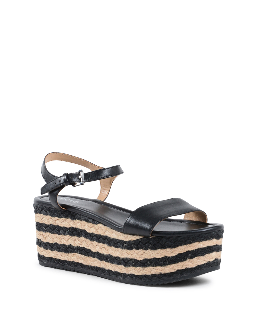 Sandalo con plateau da donna Michael Kors nero NANTUCKET