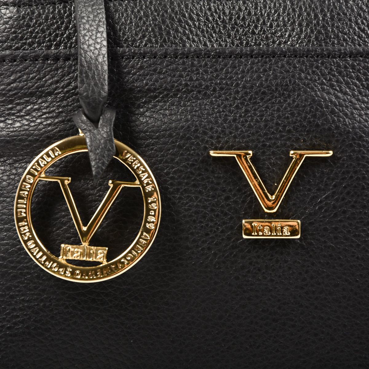 V 1969 Italia Borsa da donna nera ANKARA
