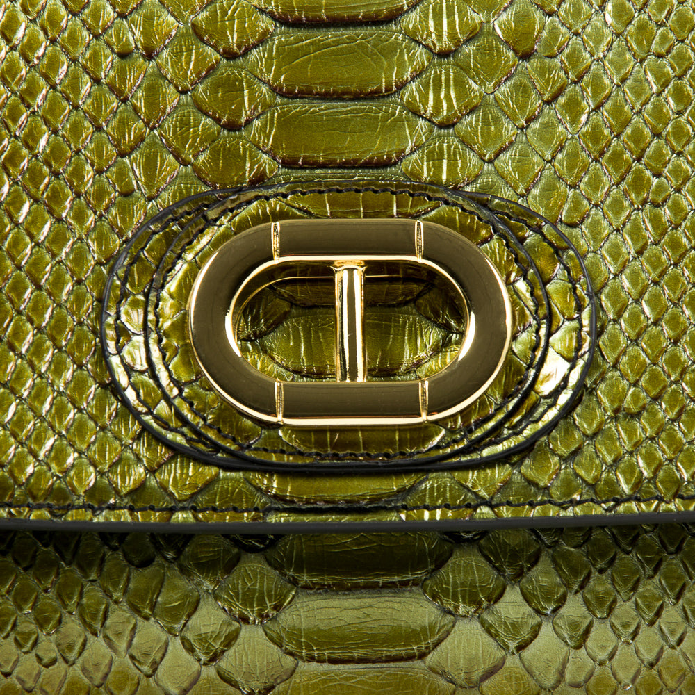 Pochette in pitone Firenze
