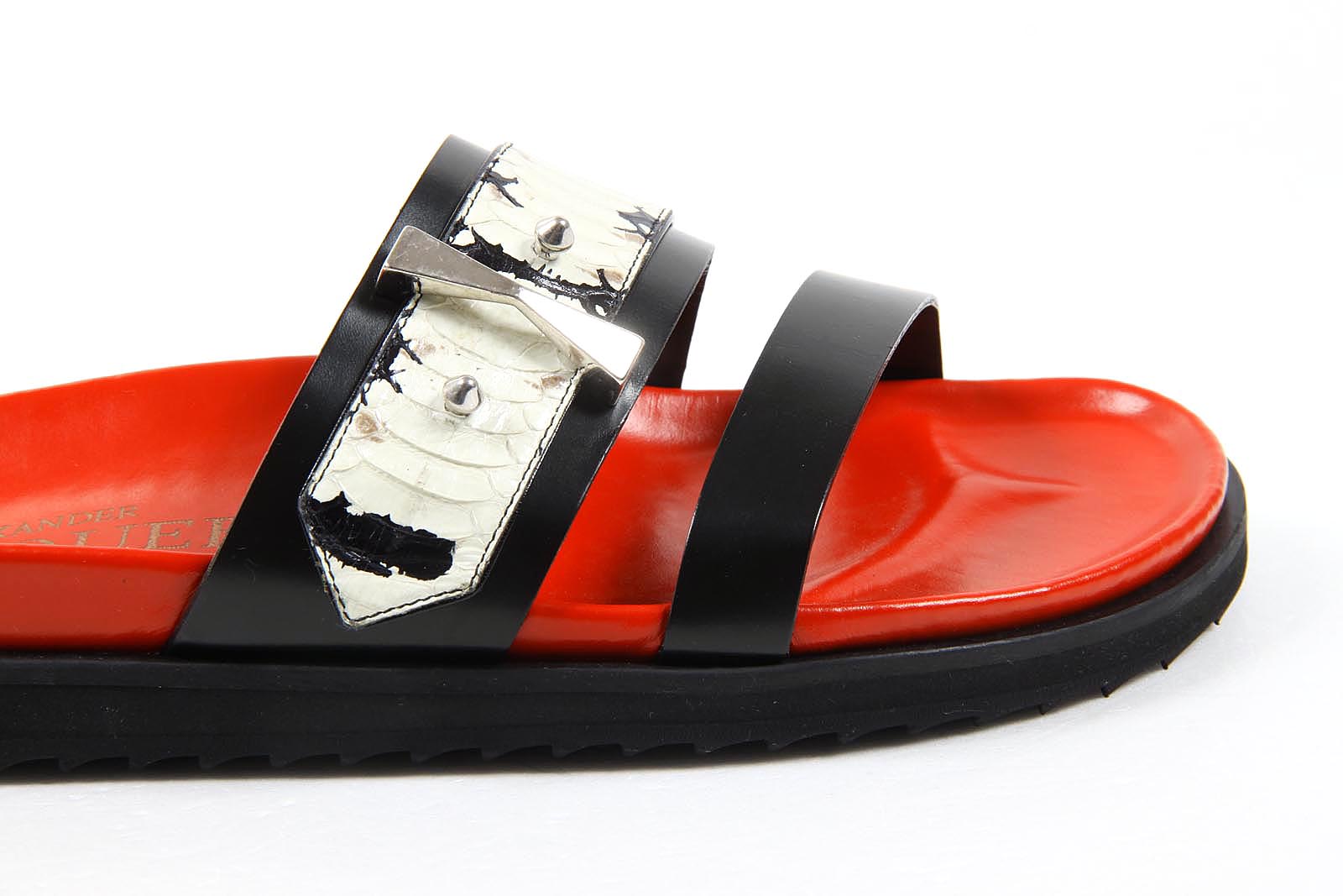 Sandali da donna Alexander McQueen 376762 WHG15 1070