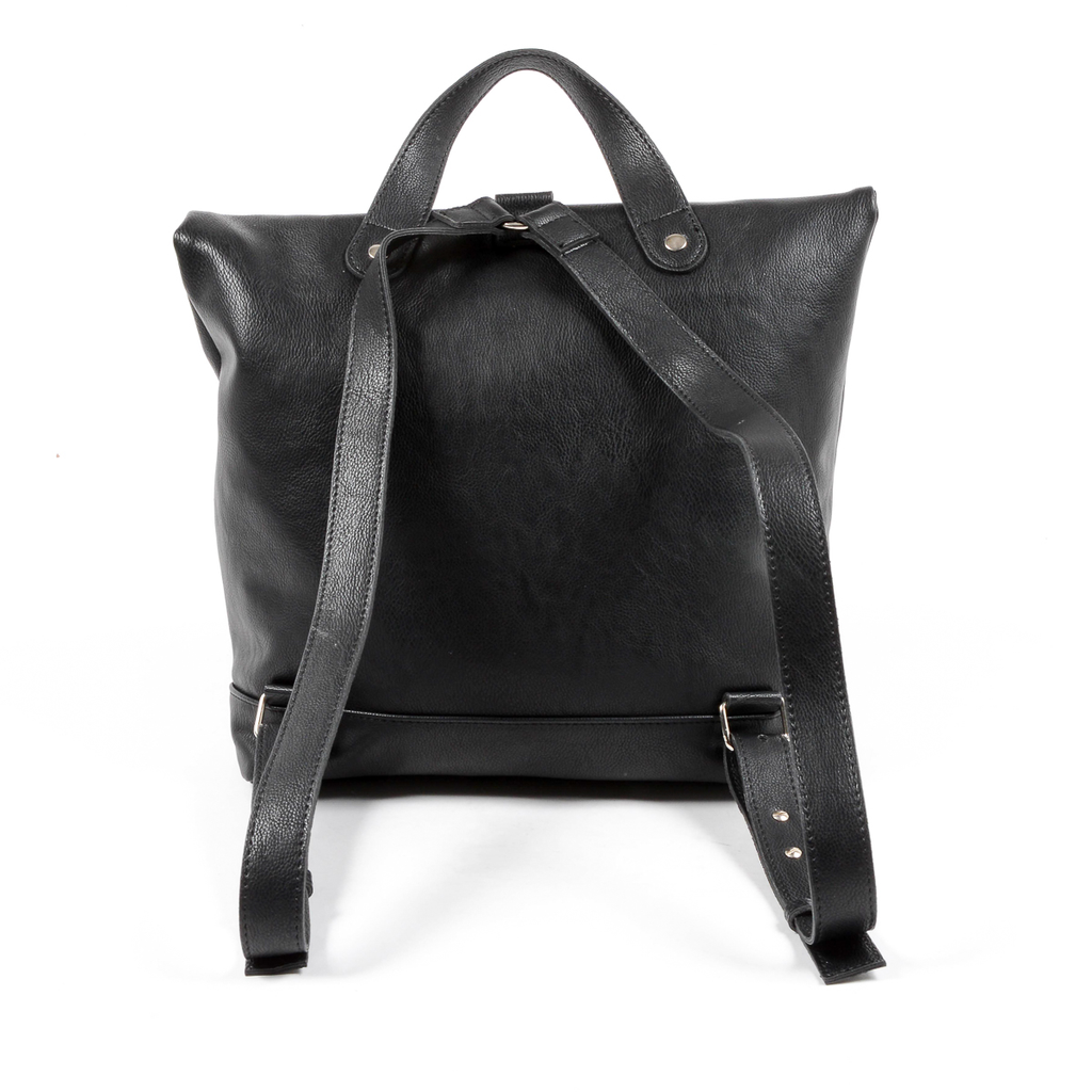 V 1969 Italia Borsa da donna nera STEFANY