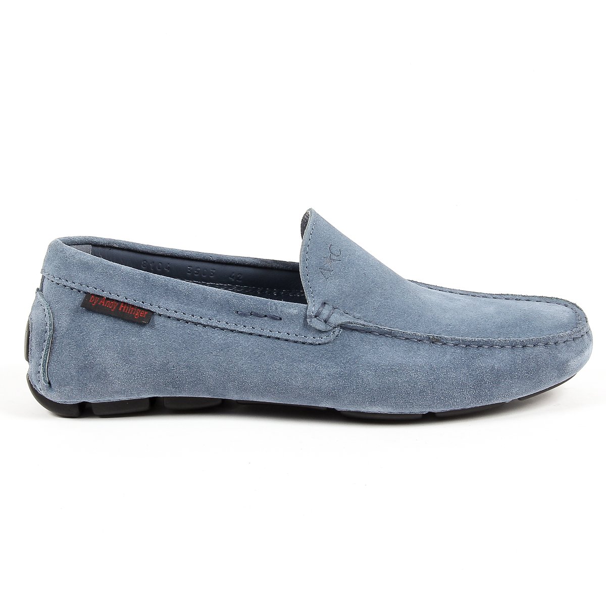 Mocassini da uomo Andrew Charles blu TRON