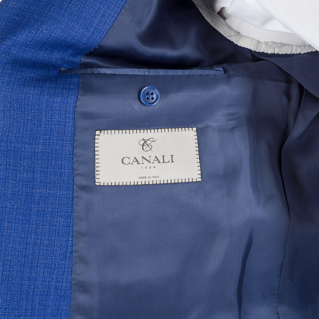 Abito da uomo Canali maniche lunghe blu