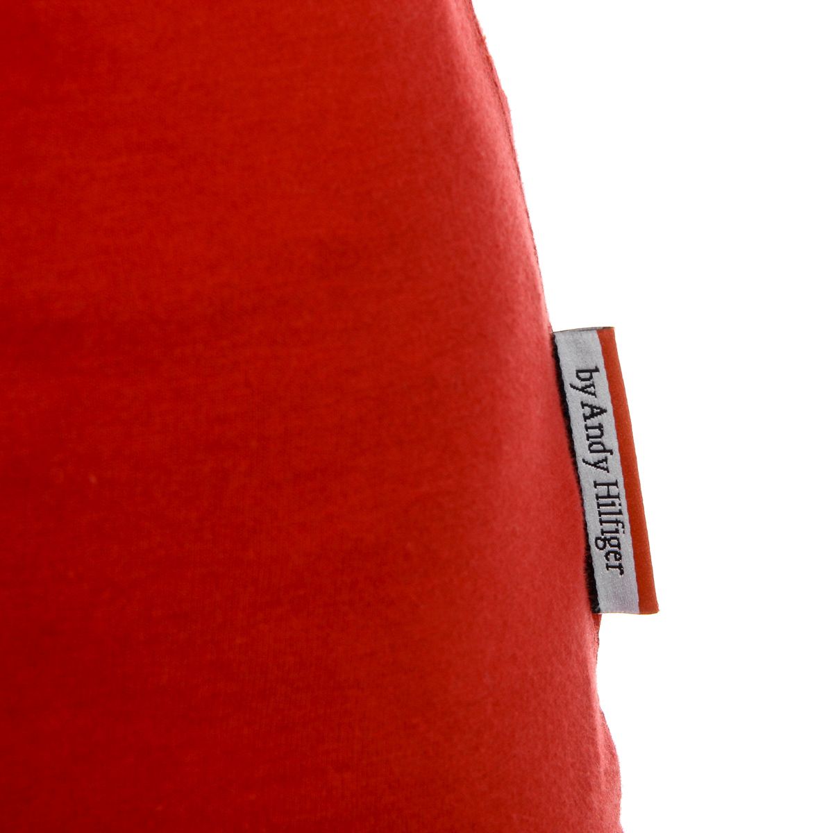 Andrew Charles T-shirt da donna a maniche corte con scollo a V, rossa TAPIWA