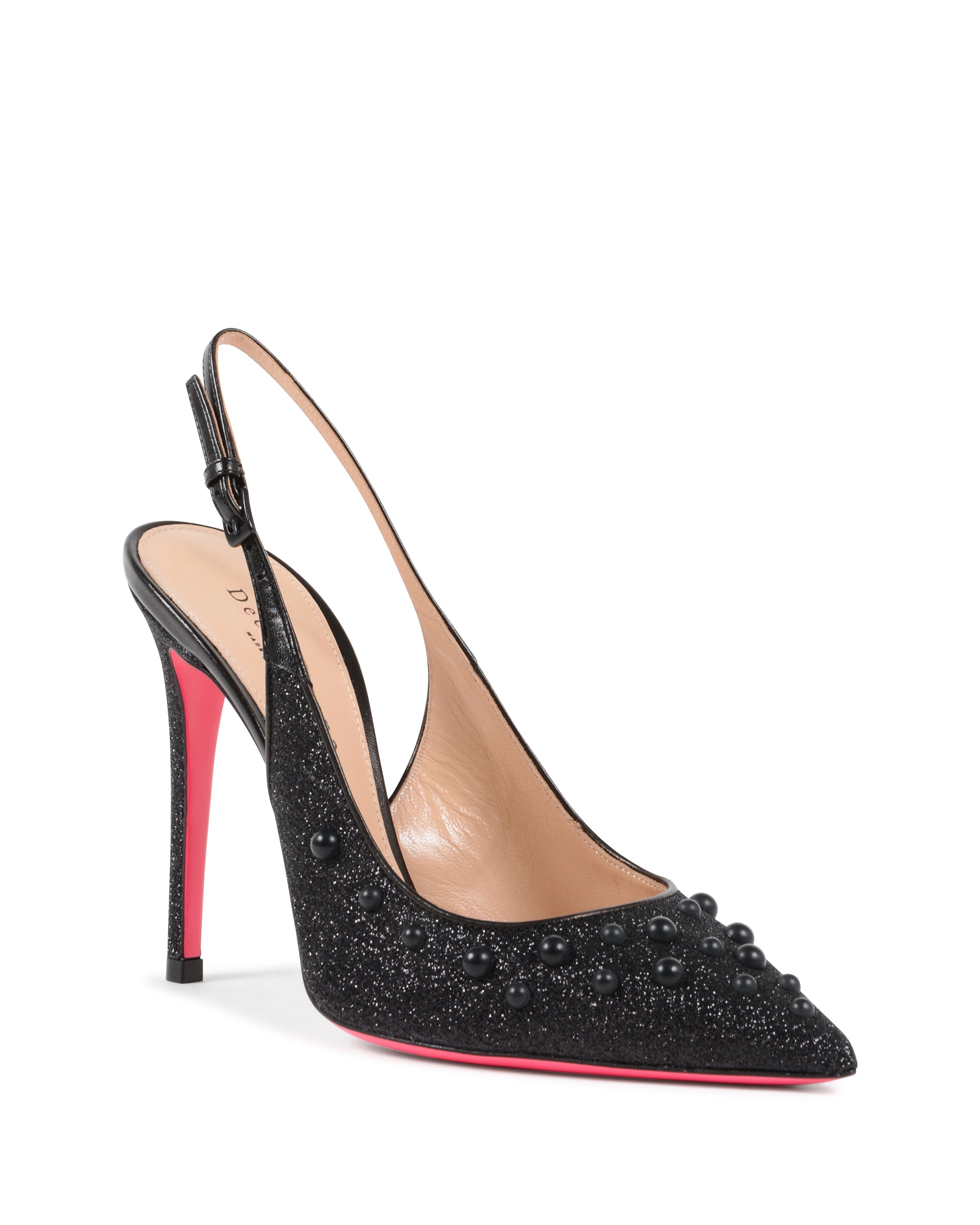 Cocktail Hour Slingback Nero