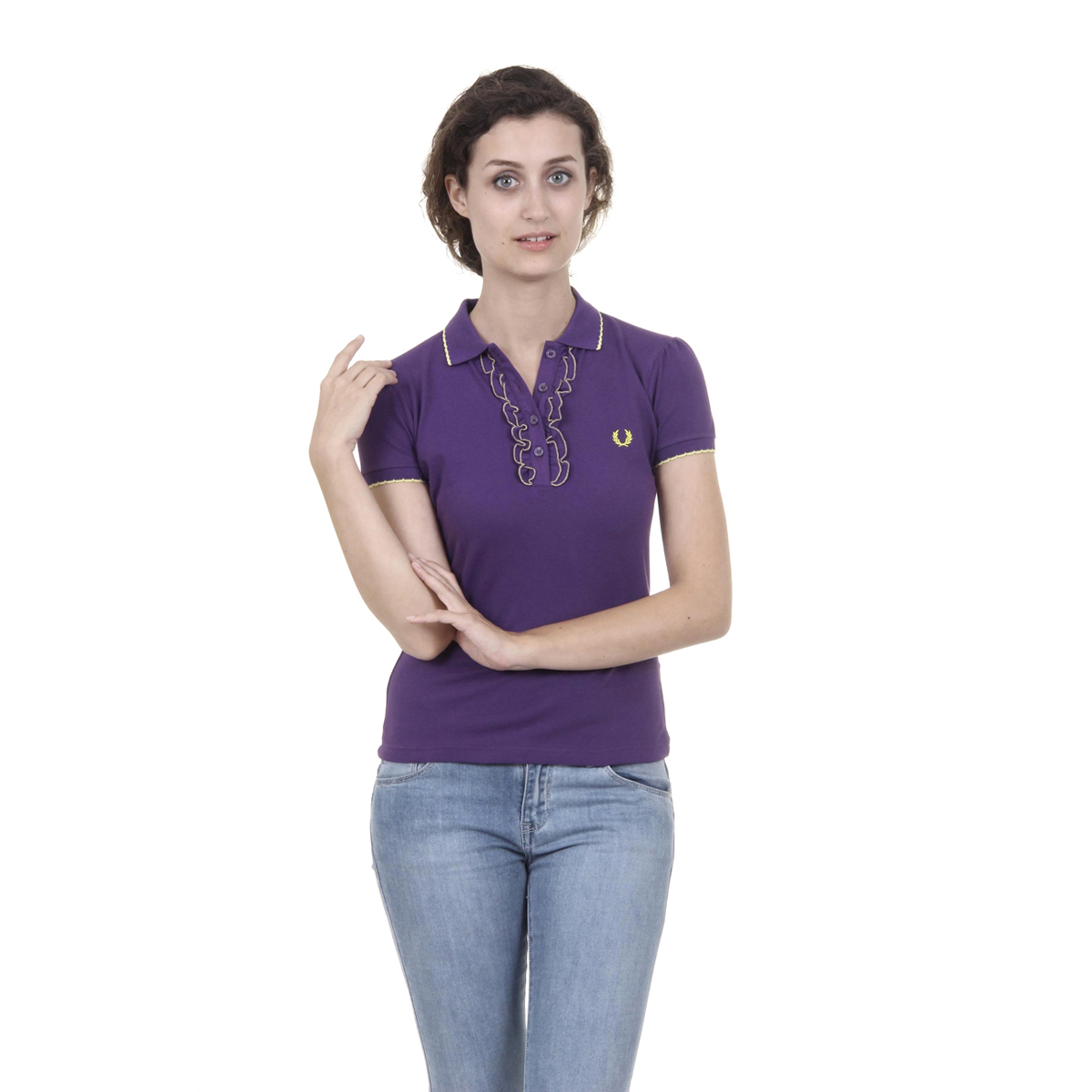 Polo da donna Fred Perry 31162104 0035