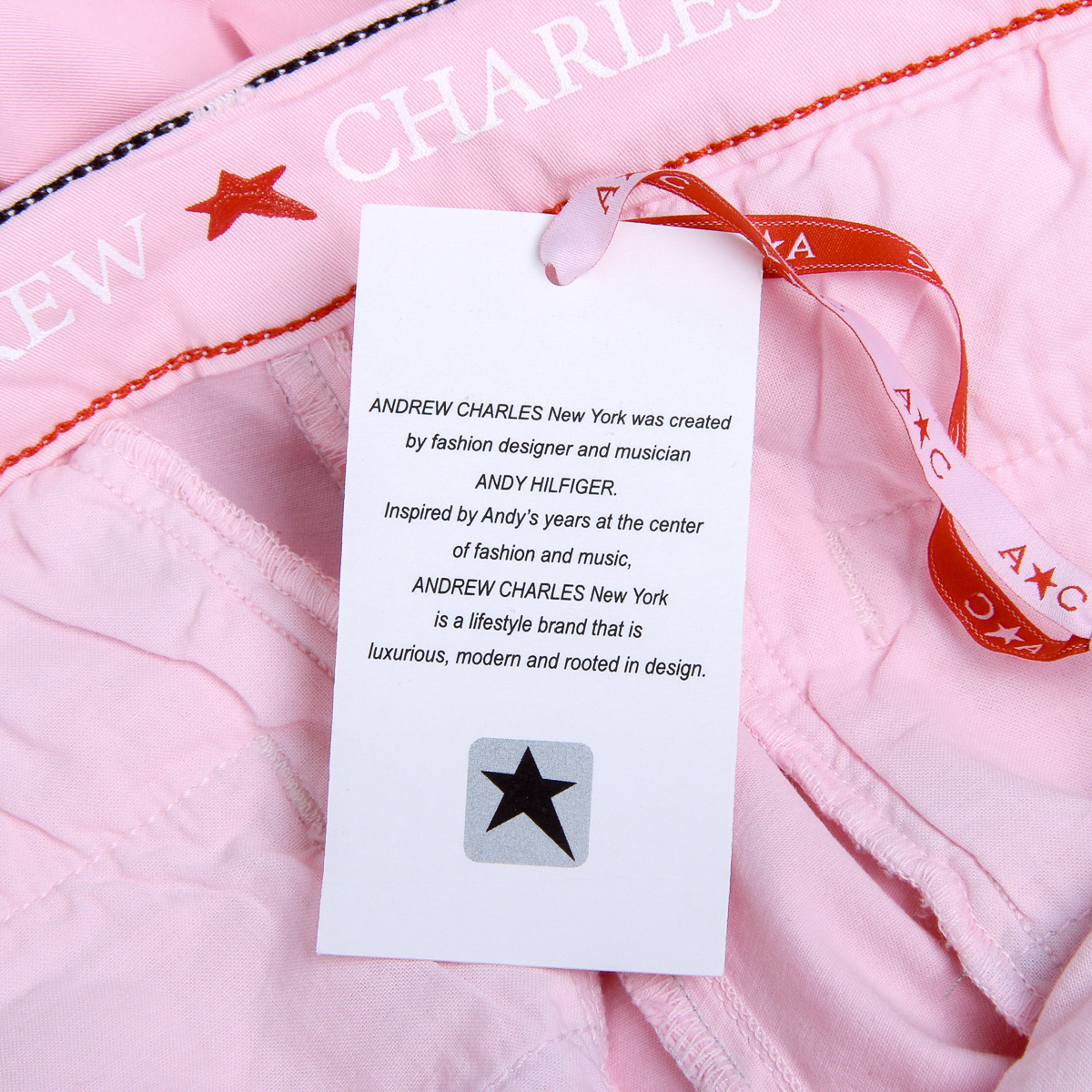 Pantaloni da donna Andrew Charles rosa PENDA