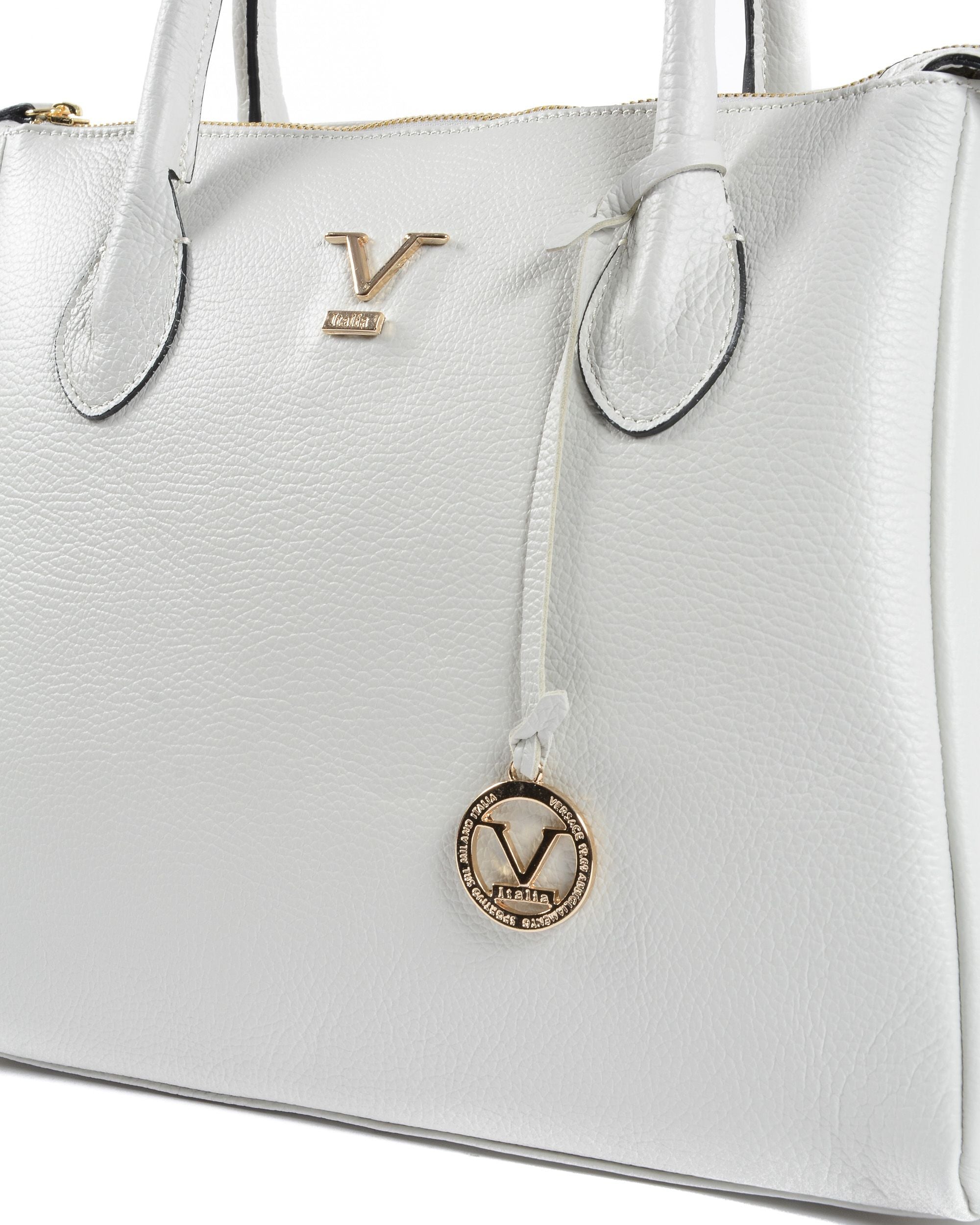 Borsa da donna V Italia Bianca VE1998 DOLLARO GHIACCIO