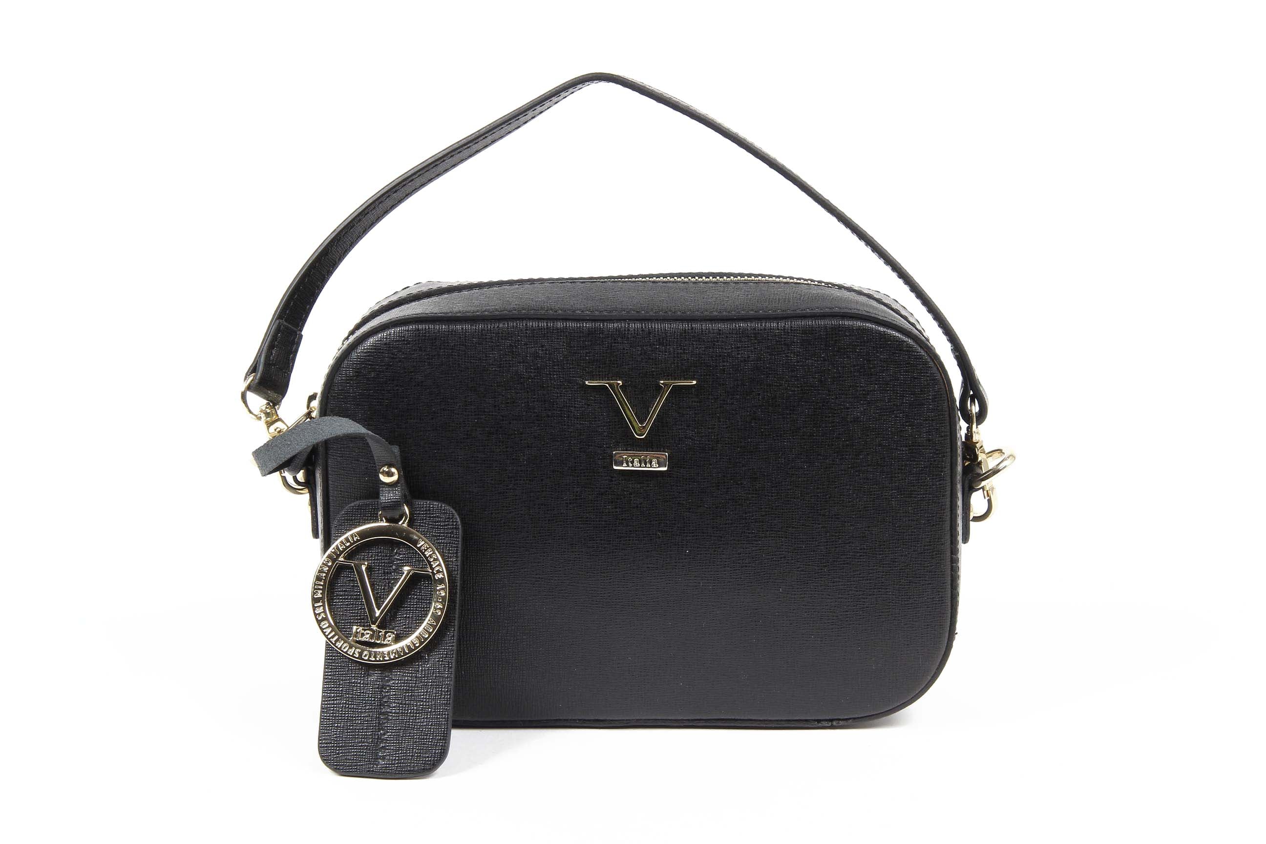 Borsa da donna V 1969 Italia V001 SAFFIANO NERO