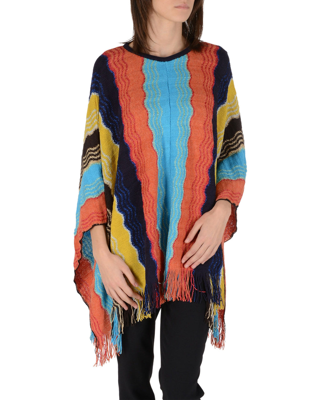 Missoni Donna Poncho Multicolore PO2YWMD66860001